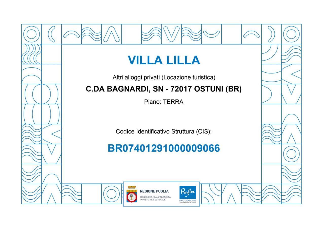 Villa Lilla Ostuni Exterior photo